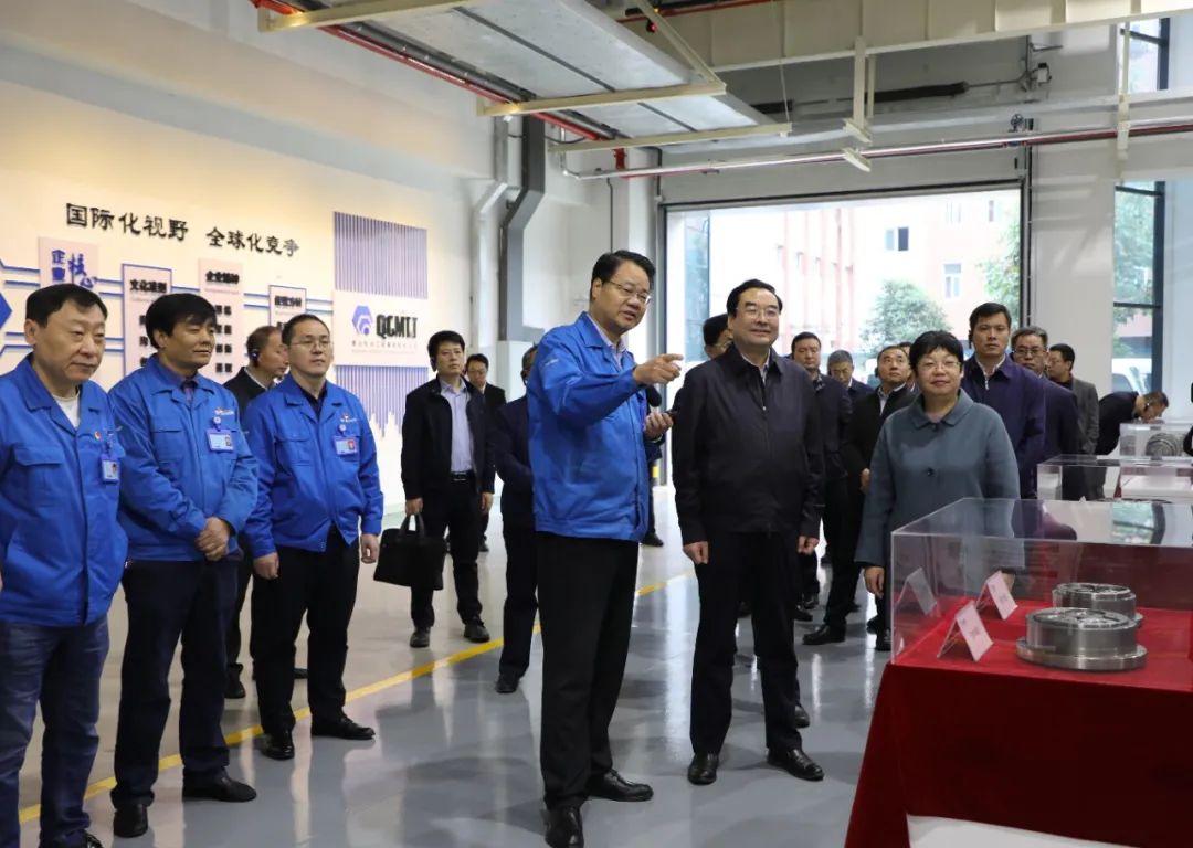 省发改委主任张晓光一行莅临必发指数入口集团调研