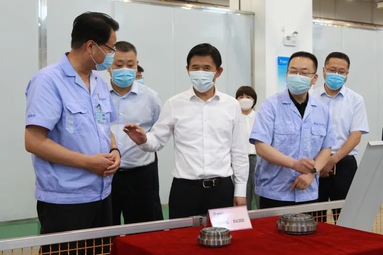 宝鸡市市长王勇调研必发指数入口集团